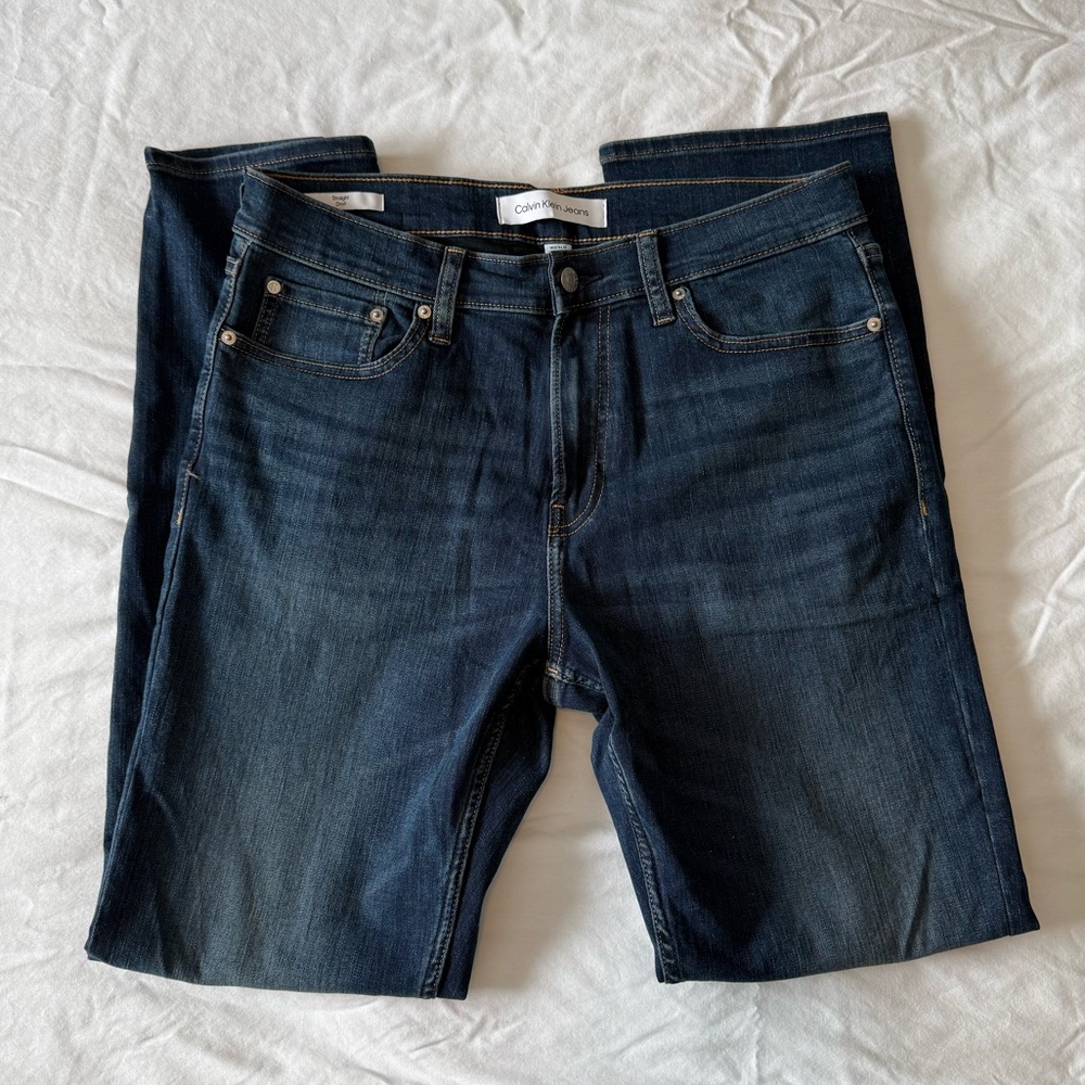 Calvin Klein Jeans Dark Blue Straight Leg